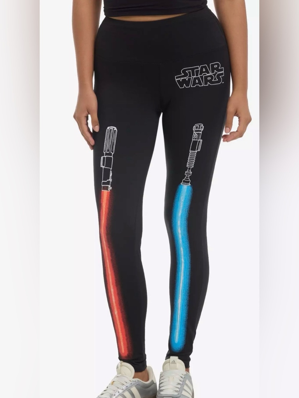 Star Wars Red & Blue Lightsaber Leggings Tags attached
